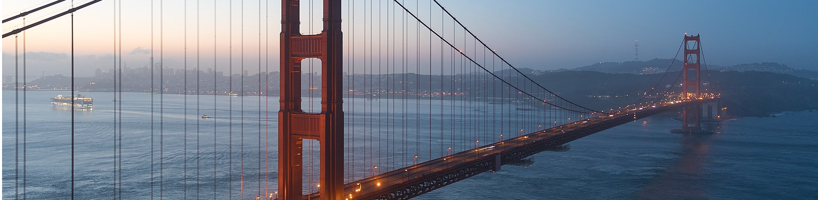This guidebook will help you build a bridge to your future. Picture of the iconic Golden Gate Bridge in California during the blue hour adapted from an original by Frank Schulenburg (CC BY-SA) on Wikimedia Commons w.wiki/37kY